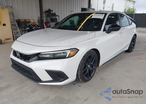 2024 Honda Civic Sport z USA, uszkodzony, nr VIN 19XFL2H80RE021846